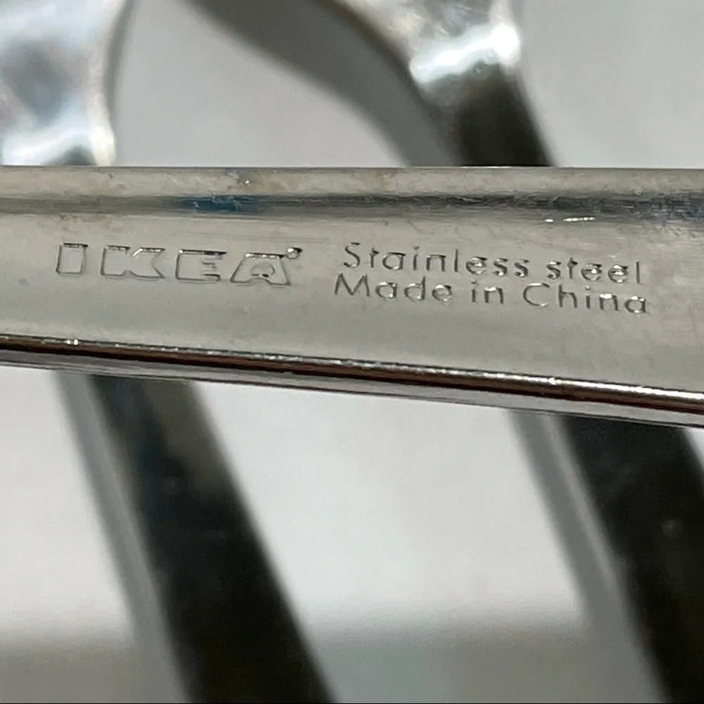 5 IKEA STAINLESS STEEL FLATWARE Dinner FORKS